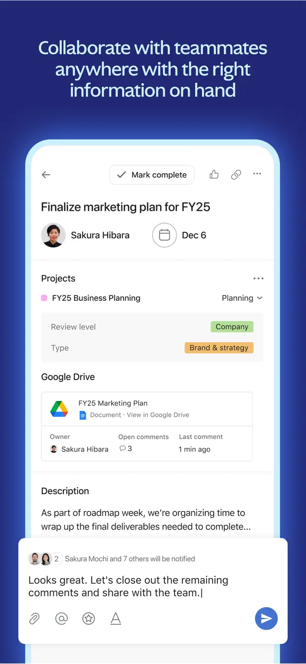 Asana: Work Management screenshot 2