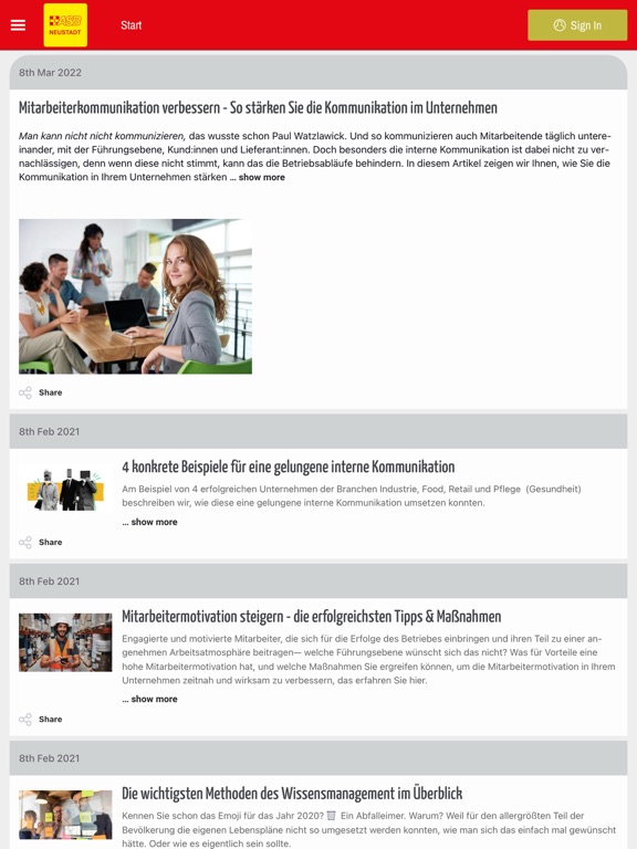 ASB OV Neustadt/Sa. e.V. screenshot 4