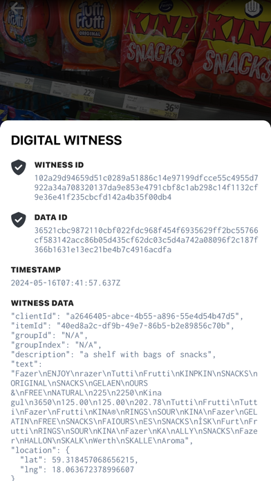 ASD Digital Witness screenshot 2