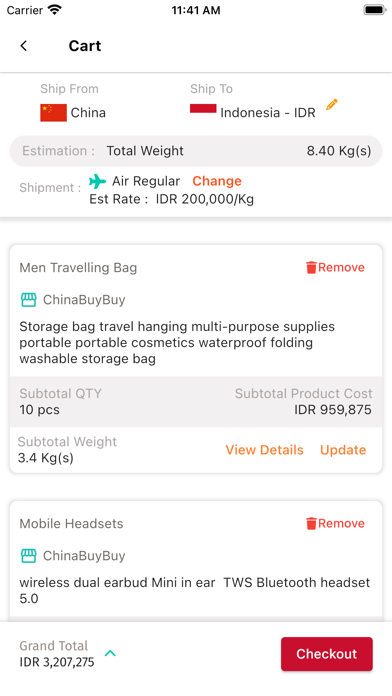 AsiaCommerce Easy Sourcing screenshot 2
