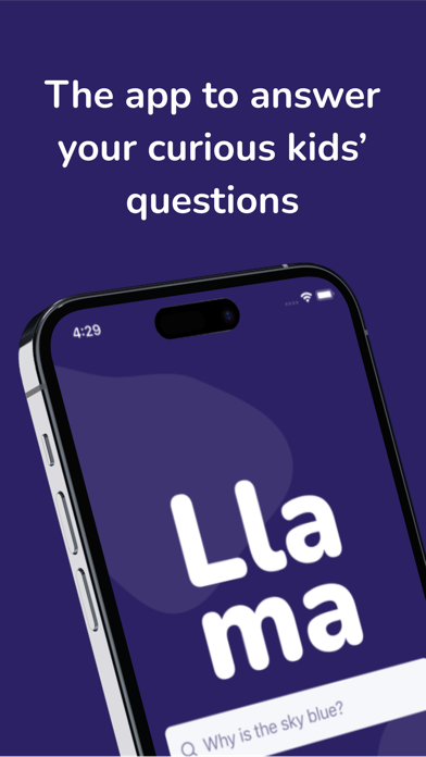 Ask Llama - Questions kids ask screenshot 5