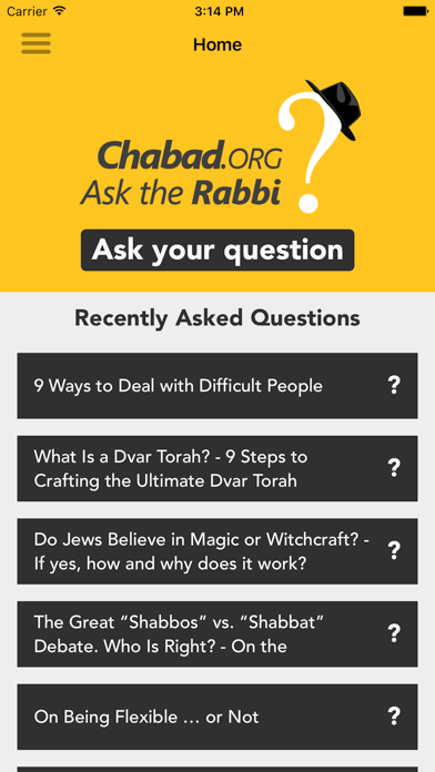 Ask the Rabbi screenshot 1