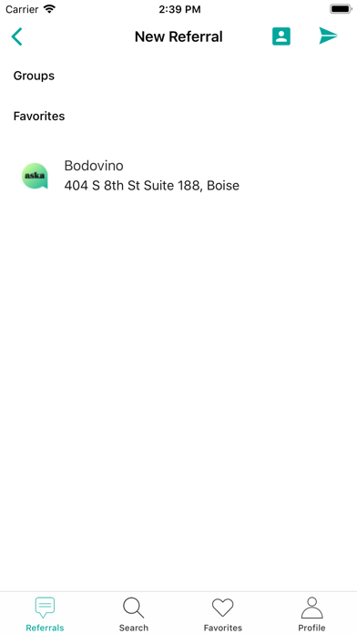 Aska - Refer local businesses screenshot 2