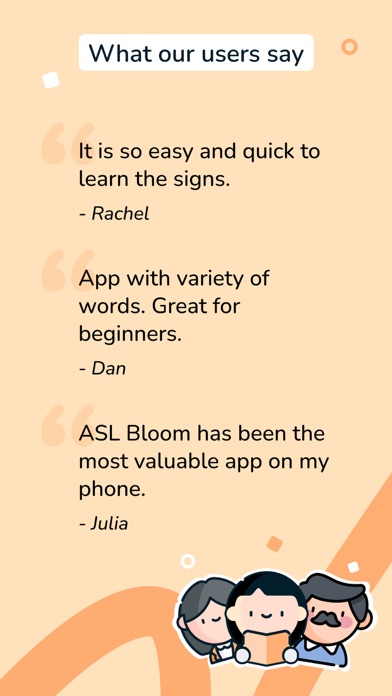 ASL Bloom - Sign Language screenshot 1