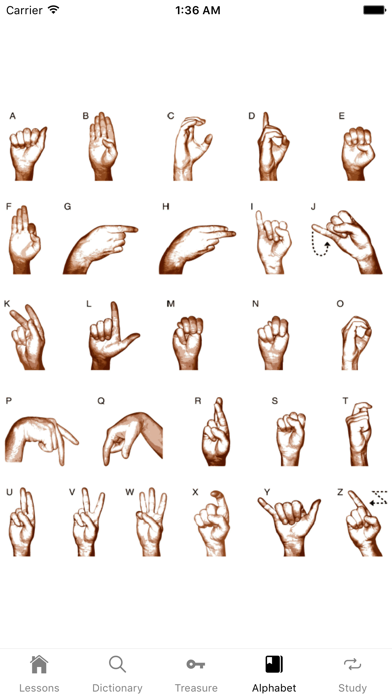 ASL Sign Language Pocket Sign screenshot 1
