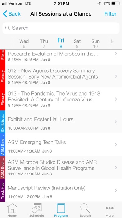 ASM Events screenshot 3