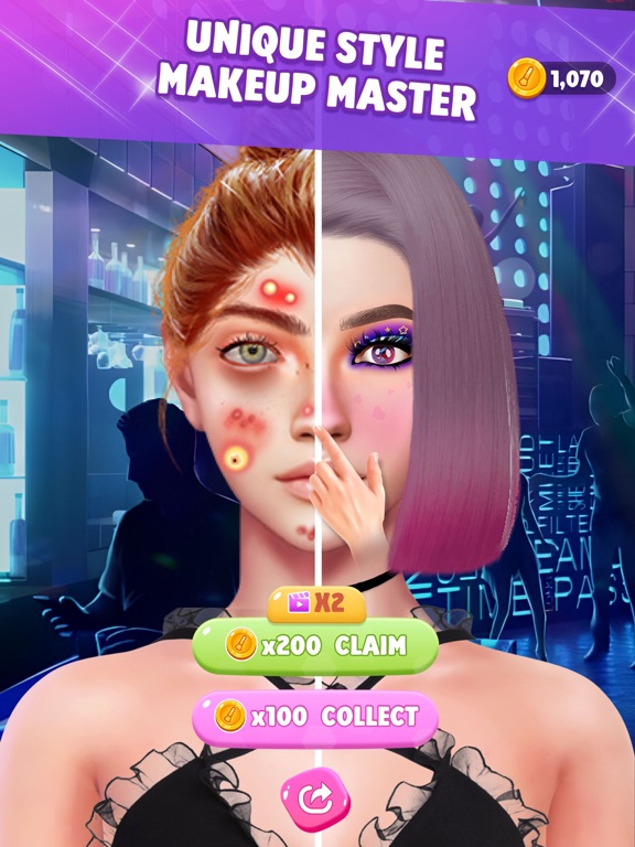 ASMR Makeup Fun: Makeover Game screenshot 3