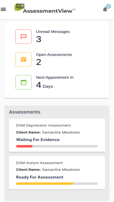 AssessmentView screenshot 4
