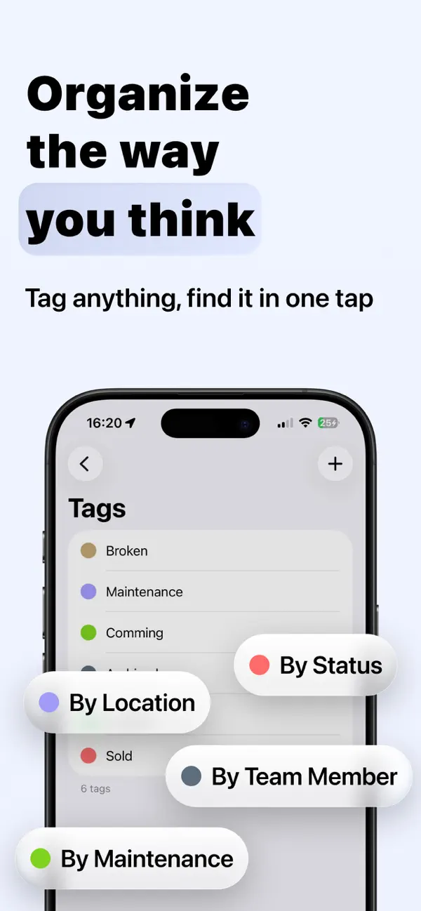 Assetsy: Inventory Tracker App screenshot 1