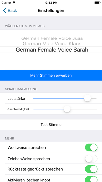 Assistive Express German screenshot 1