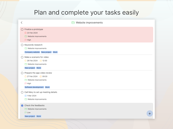AssistMe – tasks & to do list screenshot 3