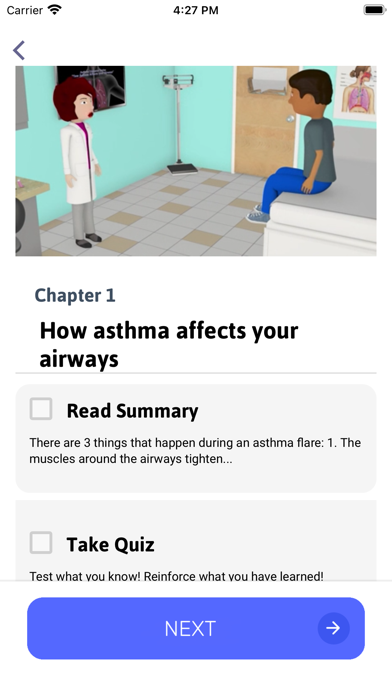 ASTHMAXcel ED screenshot 2