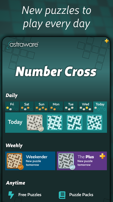Astraware Number Cross screenshot 4