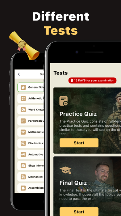 ASVAB Practice Test 2026 / screenshot 1