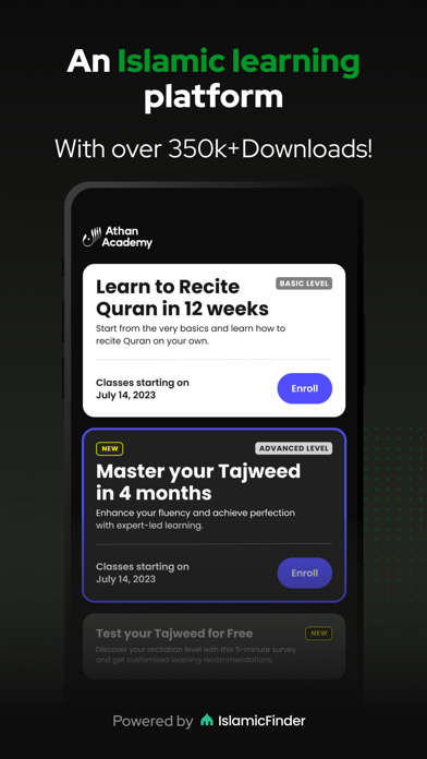 Athan Academy-Tarteel Al Quran screenshot 9