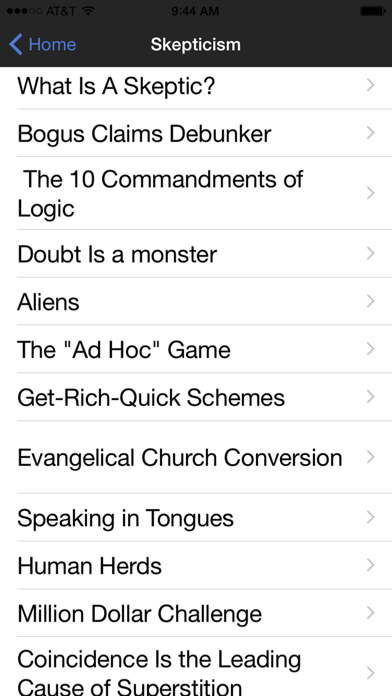 Atheist Pocket Debater screenshot 1