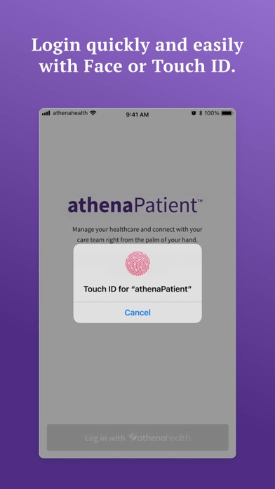 athenaPatient screenshot 3