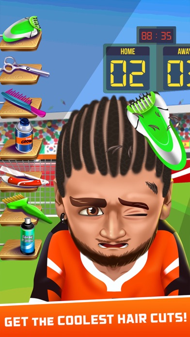 Athlete Shave Salon Games screenshot 3