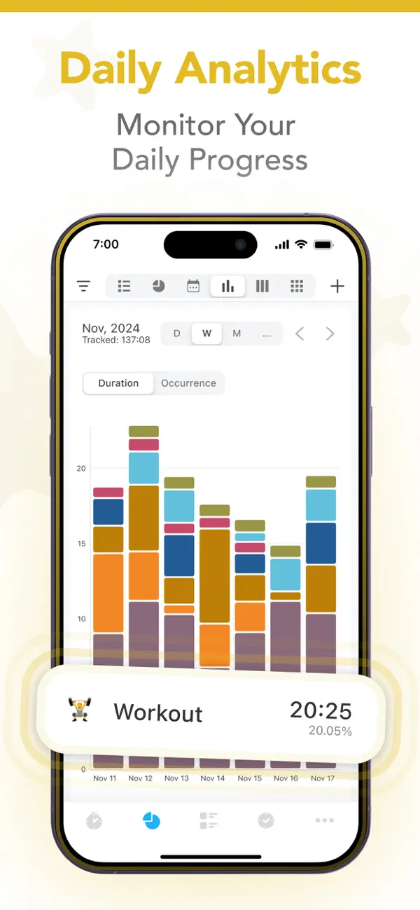 aTimeLogger - Personal Tracker screenshot 3