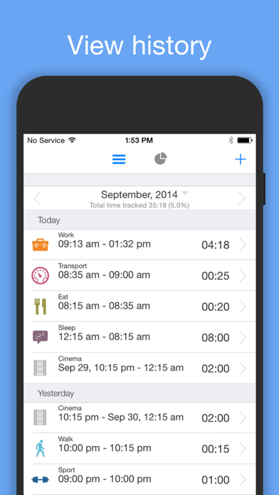 aTimeLogger Time Tracker screenshot 6
