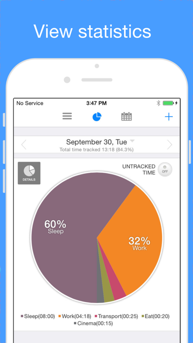 aTimeLogger Time Tracker screenshot 2