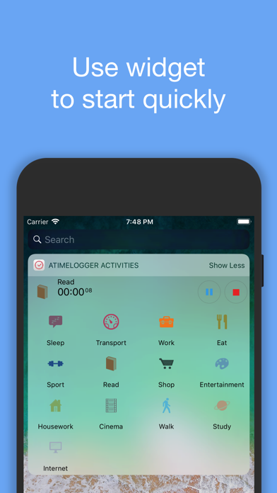 aTimeLogger Time Tracker screenshot 5