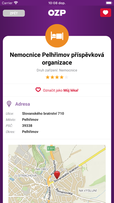 Atlas doktorů screenshot 1