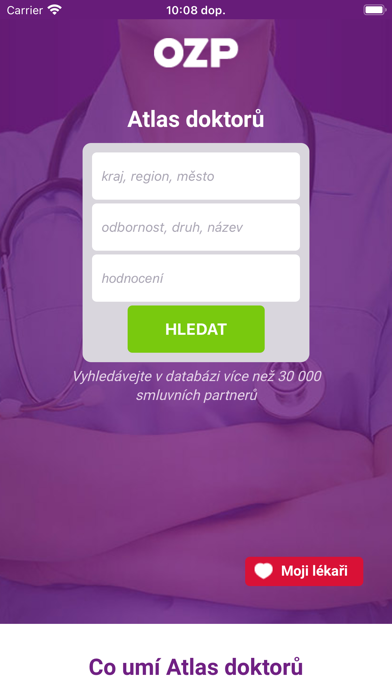 Atlas doktorů screenshot 3