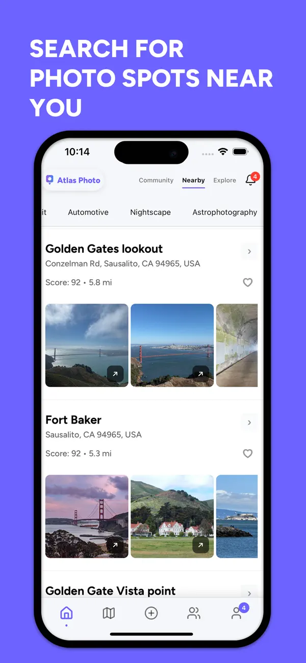 Atlas Photo – Spot Finder screenshot 1