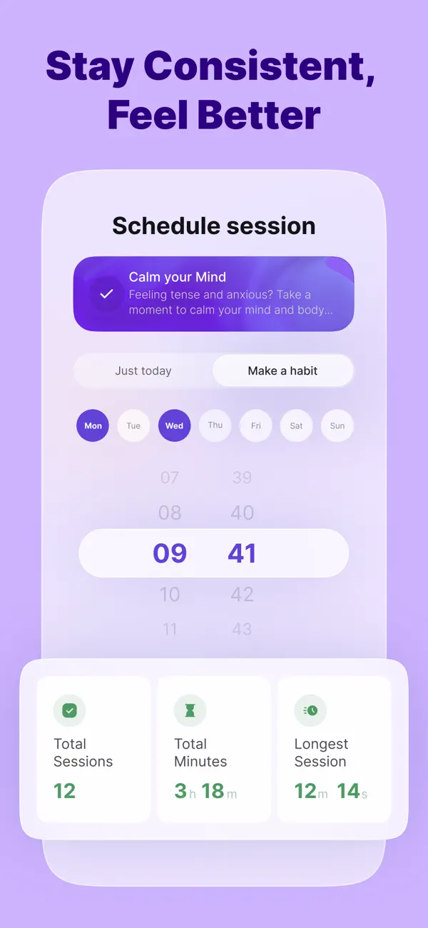 Atma App: Guided Breathwork screenshot 1