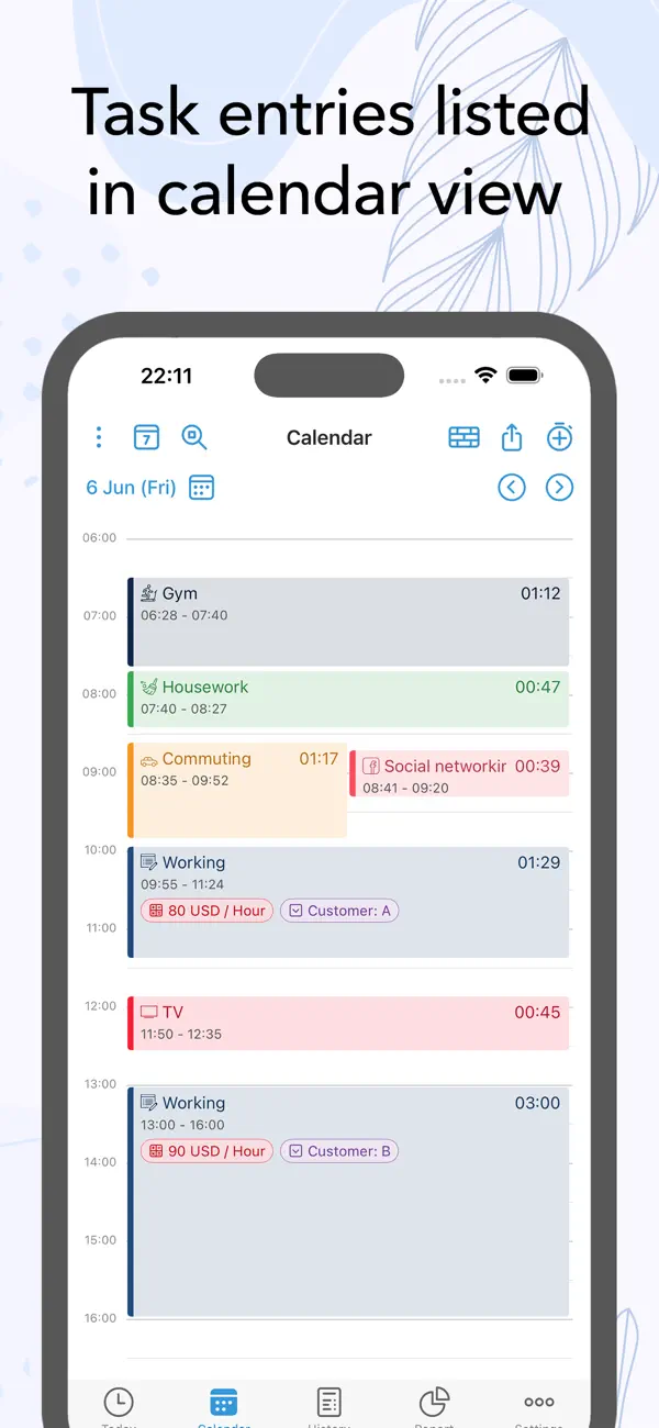 ATracker Time Tracker screenshot 2