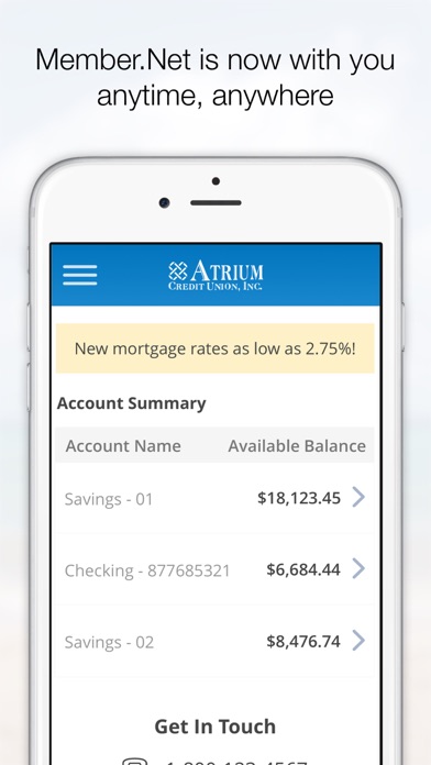 Atrium Member.Net screenshot 2