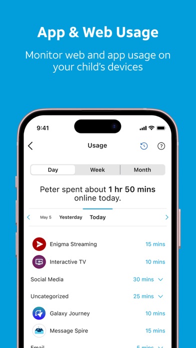AT&T Secure Family® parent app screenshot 4