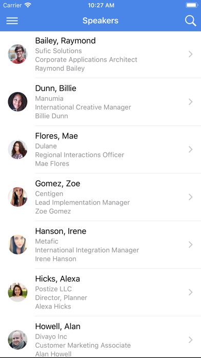 Attendee Mobile screenshot 2