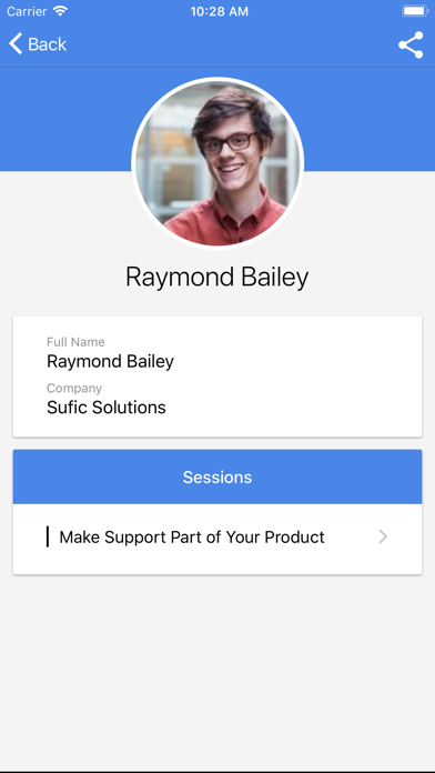 Attendee Mobile screenshot 1