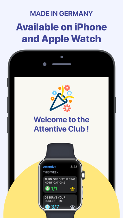 Attentive - Digital Wellbeing screenshot 1