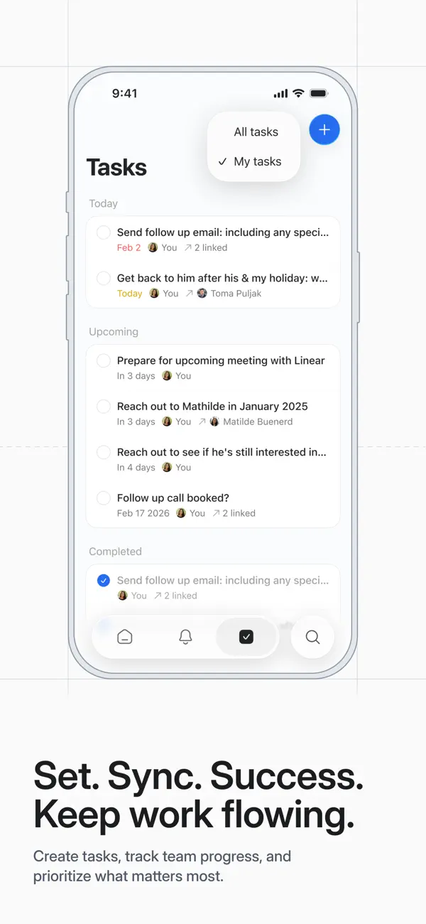Attio screenshot 1