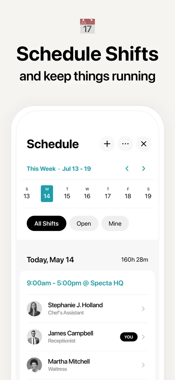 Atto: Time Tracking & Shifts screenshot 2