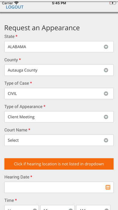 Attorneys In Motion screenshot 2