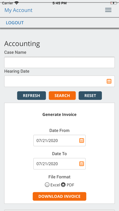 Attorneys In Motion screenshot 1