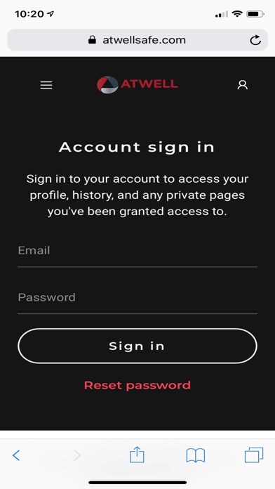 Atwell Safe screenshot 1