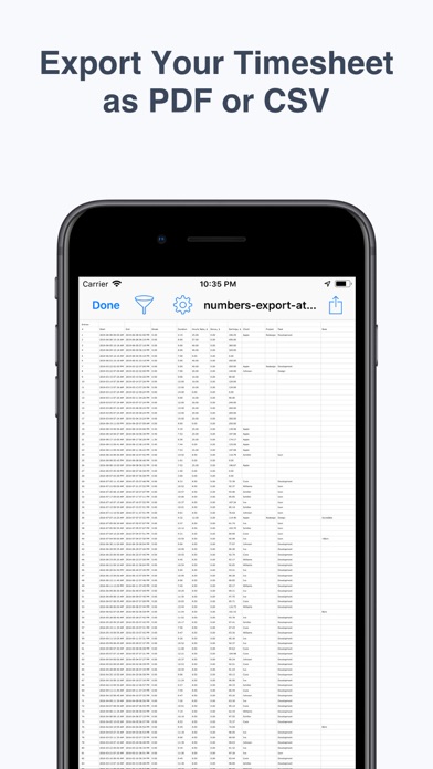 atWork Hours & Pay Tracker screenshot 3