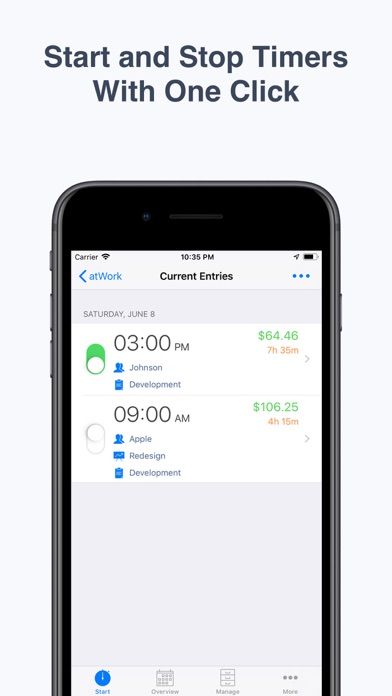 atWork Hours & Pay Tracker screenshot 5