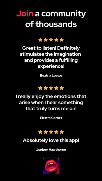 Audero - Erotic Audio Stories screenshot 1
