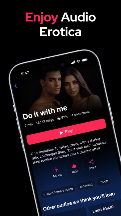 Audero - Erotic Audio Stories screenshot 5