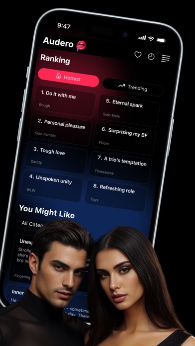 Audero - Erotic Audio Stories screenshot 4