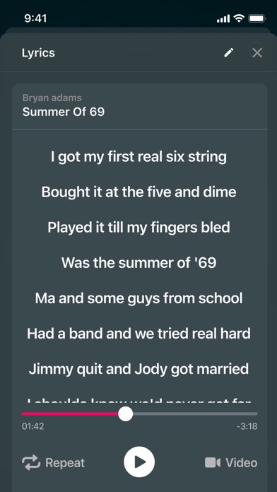 Audify Music Player screenshot 1