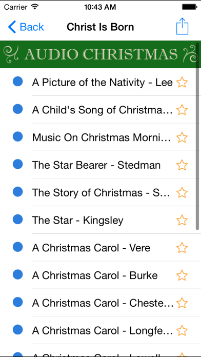 Audio Christmas Stories screenshot 2