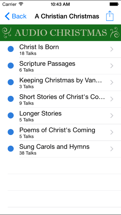 Audio Christmas Stories screenshot 3