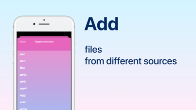 Audio Converter: convert mp3 screenshot 1